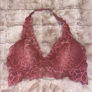 Victorias Secret Lace Halter Bralette